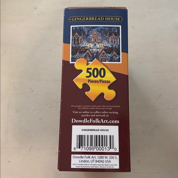 Gingerbread House-500 pieces - Picture 3 of 3